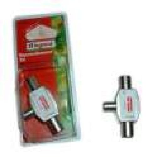 Répartiteur télévision 9.5 mm – 1 entrée mâle, 2 sorties femelle