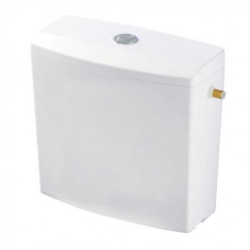 Réservoir Isolé 380x368x160 double touche semi-bas blanc – WIRQUIN