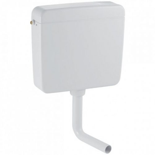 Réservoir WC Geberit Apparent AP127 à vis Rinçage encastré d’arrêt couvercle Blanc Alpin Plastique