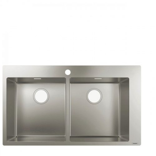 S711-F765 Evier à encastrer 370/370mm Hansgrohe S71 (43303800)