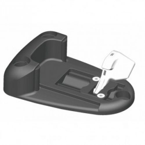 Sabot de portail escamotable à bascule