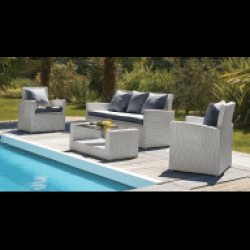Salon de jardin Portovecchio 5 places en…