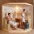 Sauna Traditionnel HELSINKI 1 – 5 Personnes 200*200*210 cm