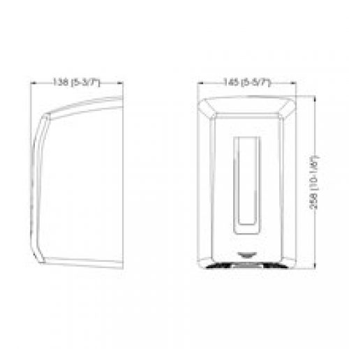 Sèche-mains blanc automatique Smartflow…