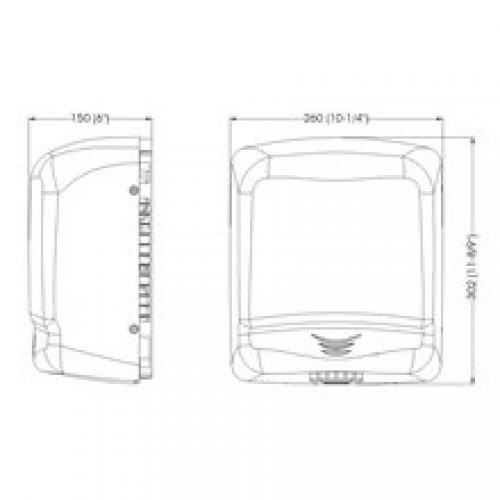 Sèche-mains brillant automatique Optima…