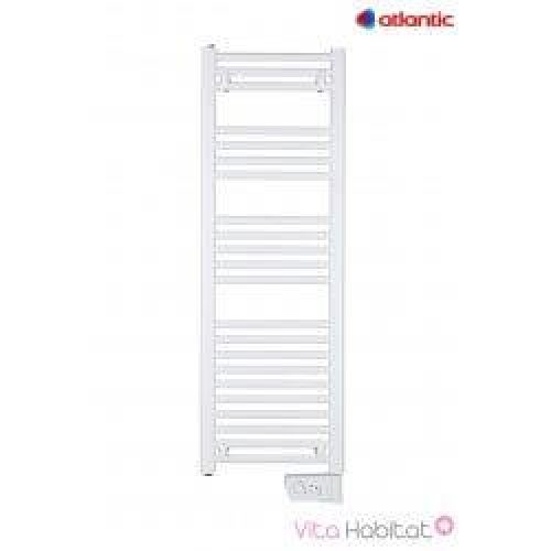 Sèche-serviettes Atlantic – 2012 Etroit 300W – Fluide – BLANC – 831403 – Electrique