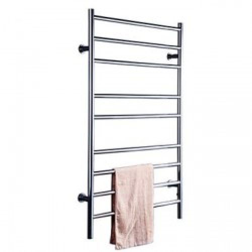 Sèche-serviettes contemporain en inox poli miroir