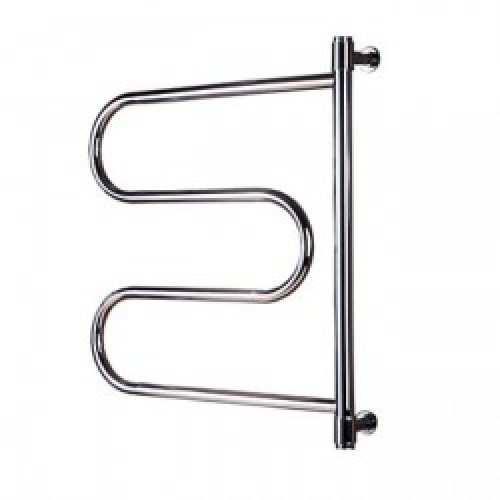 Sèche-serviettes contemporain en inox poli miroir