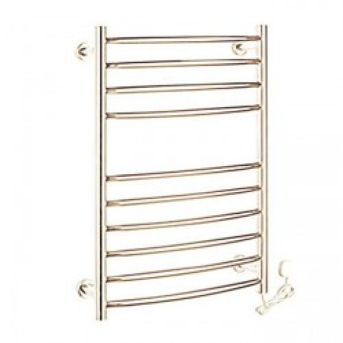 Sèche-serviettes électrique en acier inoxydable de style contemporain ( 75 cm, 90 w )