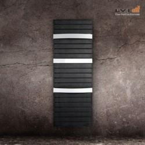 Sèche-serviettes LVI – SILAY SMART 1000W FLUIDE – 4870053 ouverture des tubes à gauche