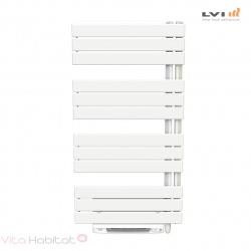 Sèche-serviettes mixte soufflant LVI – SILAY RF T – 1450W (500W + 950W) 4870041 Collecteur vertical à…