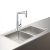 Select-F765-05 Evier combiné 370/370mm Select Hansgrohe Select (43211)