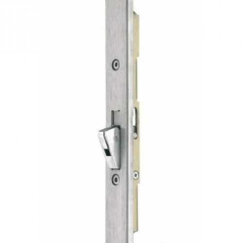 Serrure 3 points – pêne dormant et demi-tour – têtière inox – MA70