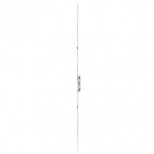 Serrure ajustable haut et bas par prolongateur – 2 galets – à cylindre