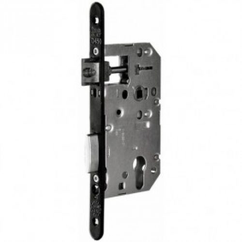 Serrure de grille à cylindre – demi-tour réglable – axe 50 mm – D450 PR