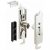 Serrure de meuble pour porte double cylindre Prestige 2000