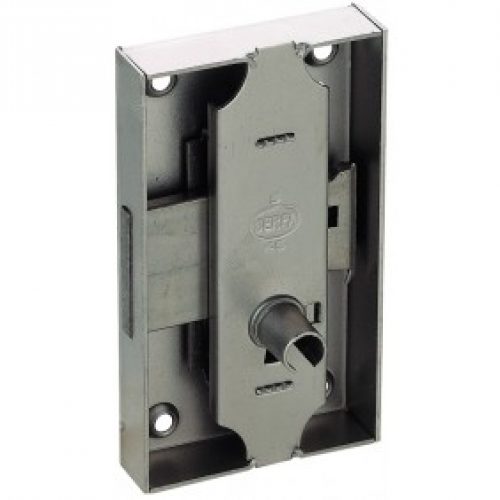 Serrure de meuble S45 – type 12.041- acier blanchi