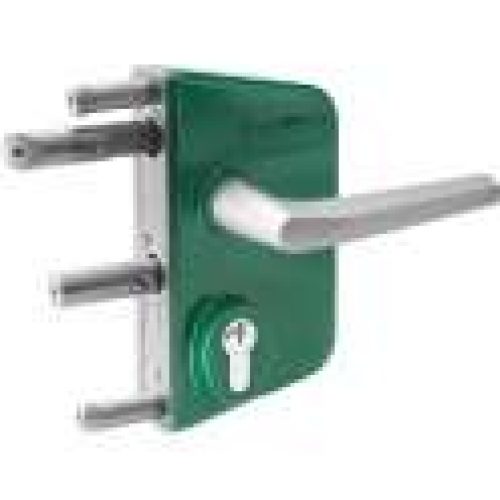 Serrure de portail en applique – Clé I – Axe à 30 mm – LAKQ – Locinox