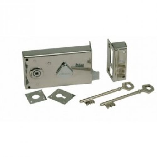 Serrure en applique horizontale – inox – clefs à 4 gorges – 219