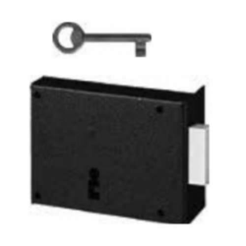 Serrure en applique – horizontale – pêne dormant – H PDT