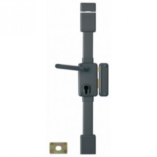 Serrure en applique verticale – 3 points – fouillot 7 mm – Beluga