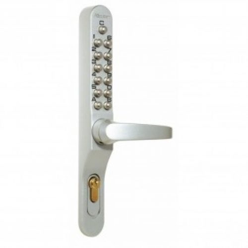 Serrure Keylex Profil à code mécanique, bouton libre passage