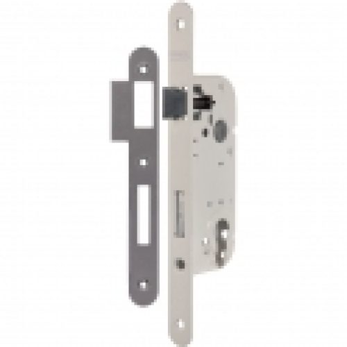 Serrure à larder acier blanc à fouillot – Clé I – Axe…