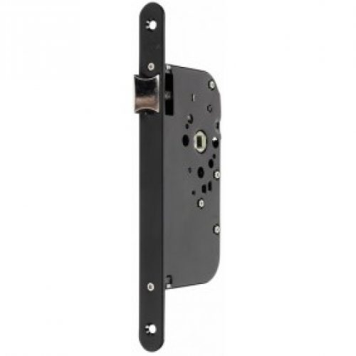 Serrure à larder – bec de cane – axe à 50 mm – têtière bouts ronds