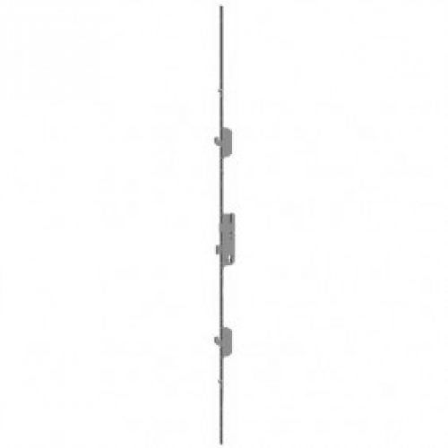 Serrure à larder à cylindre – 2 galets et 2 crochets – GU Europa