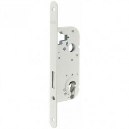 Serrure à larder – à cylindre – pêne dormant seul – axe 40 mm