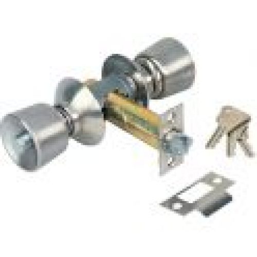 Serrure tubulaire inox satiné – Clé I – Série V6500 – Vachette