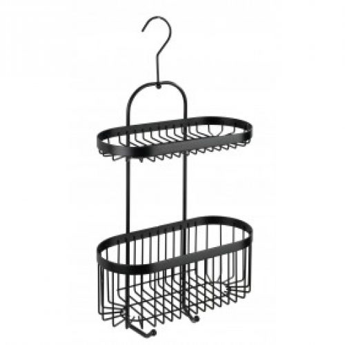 Serviteur de douche à 2 niveaux Classic Plus noir