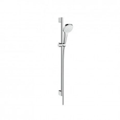 Set Croma Select E 110 1jet EcoSmart / Unica’C 0,90m blanc chromé Hansgrohe