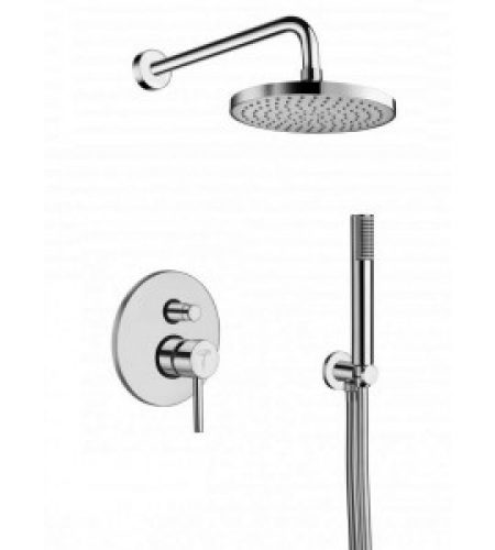 Set de douche encastré Pollini acqua design Jessy KIT150