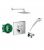 Set de douche encastrée Showerselect 2 voies Hansgrohe