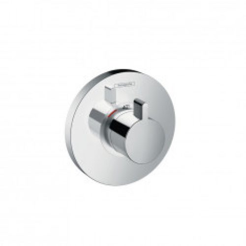 Set de finition pour mitigeur thermostatique ShowerSelect S encastré haut débit chromé Hansgrohe