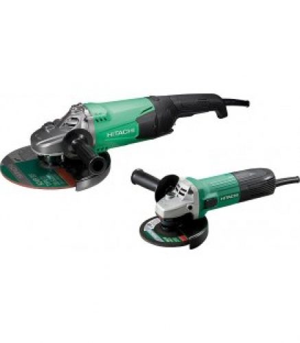 Set de meuleuse d&rsquo;angle Hitachi 2.0 G13STA + G23ST 2 disques diamants inclus