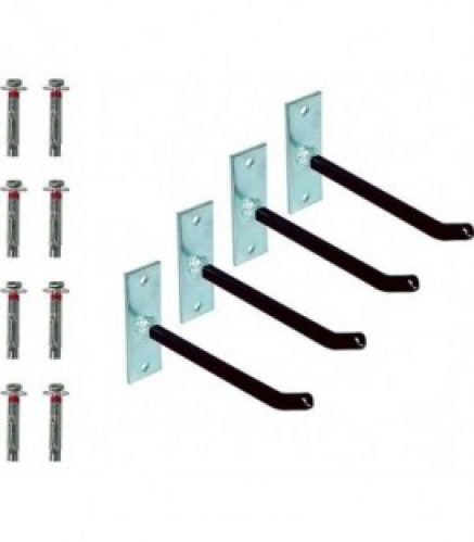 Set de porte velo zinge avec tuyau PVC 4 pieces