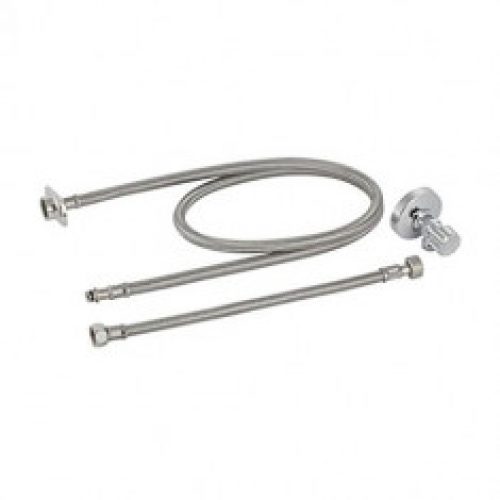 Set de raccordement eau abattant lavant pour WC suspendu