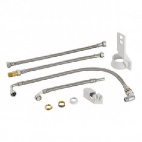 Set de raccordement eau pour réservoir WC avec alimentation à droite