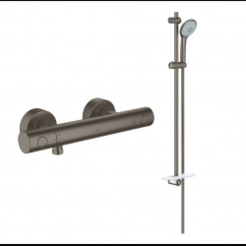 Set Mitigeur + Ensemble de douche Graphite…