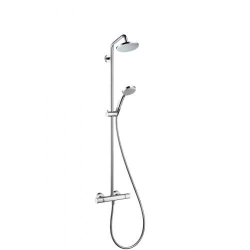 Showerpipe Croma 160, bras de douche 270…