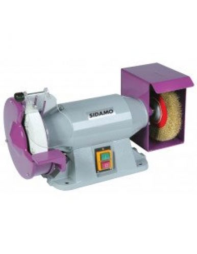 SIDAMO – Touret à meuler avec brosse TM200B – 20113104