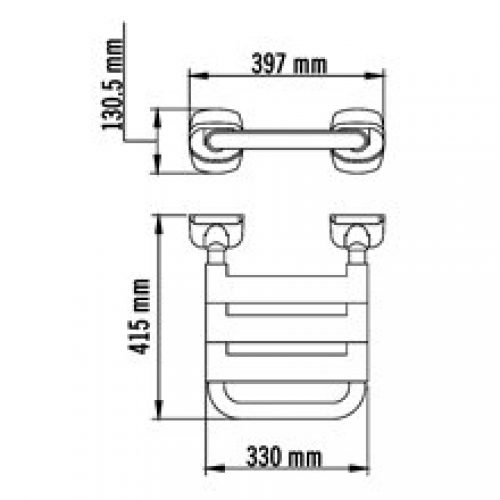 Siège antimicrobien Urban People Mediclinics