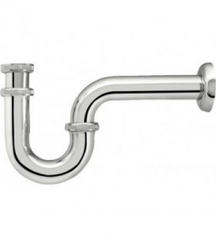 Siphon 1 1/4&Prime; x 32 mm inox chromé