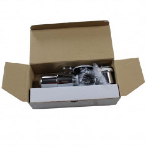 Siphon avec bonde clicker laiton chromé – Salgar