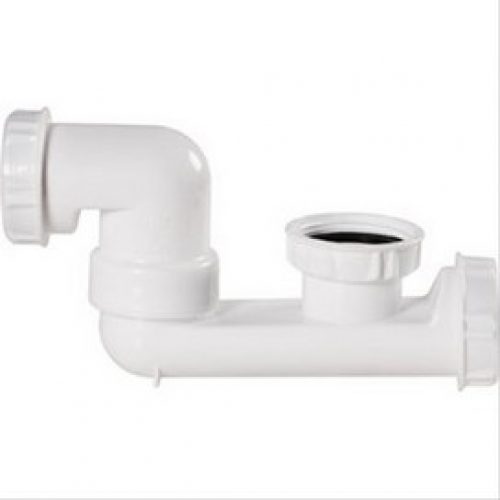 Siphon avec bouchon de dégorgement Ø40