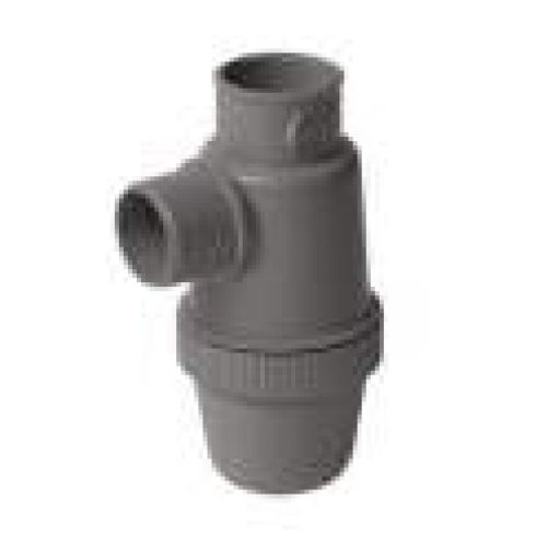 Siphon bouteille vertical PVC diamètre 32 mm