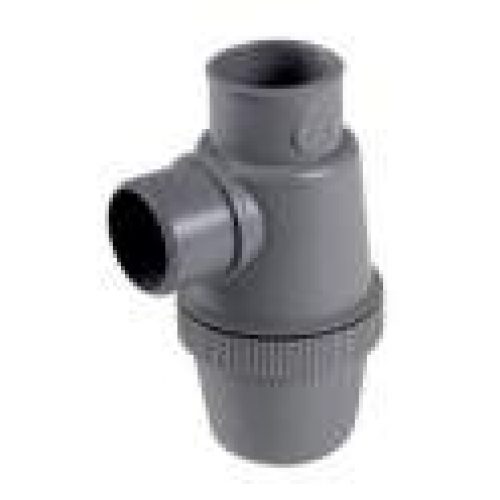 Siphon bouteille vertical PVC diamètre 40 mm