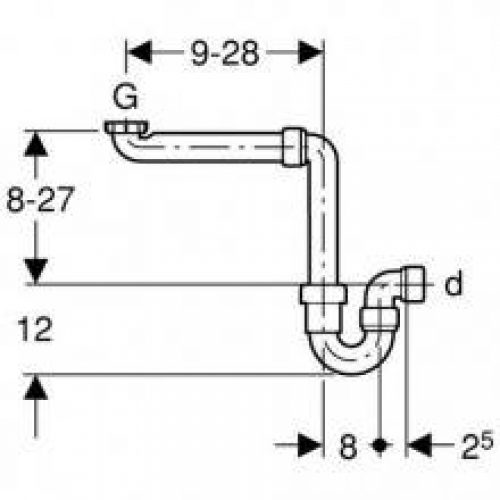 Siphon économie d&rsquo;espace